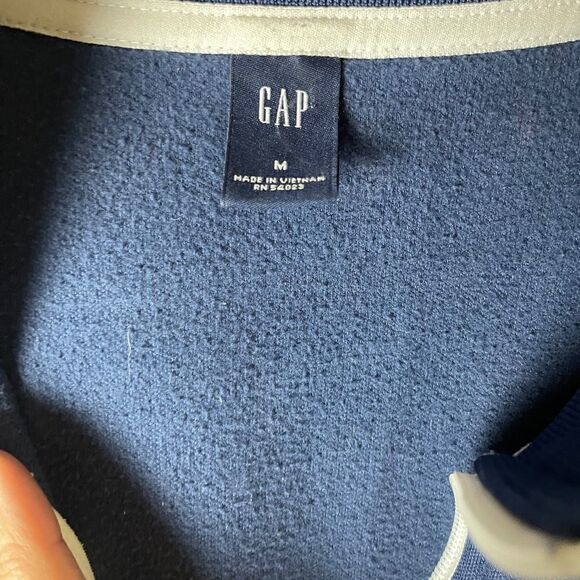 GAP zipper Jacket Size Medium Unisex - Picture 4 of 12